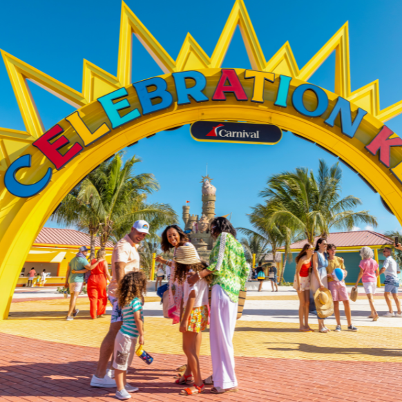 family at celebration key